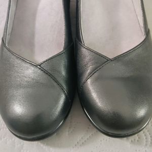 Alegria wedge leather shoes